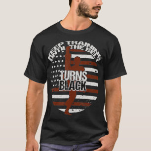 Keep Training Until The Belt Turns Black Vintage K T-Shirt