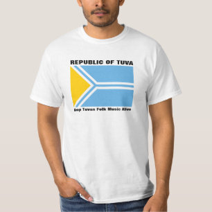 Keep Tuvan Folk Music Alive tee - DOUBLE SIDED