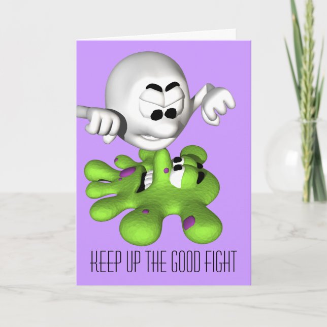 Keep Up The Good Fight Card (Front)