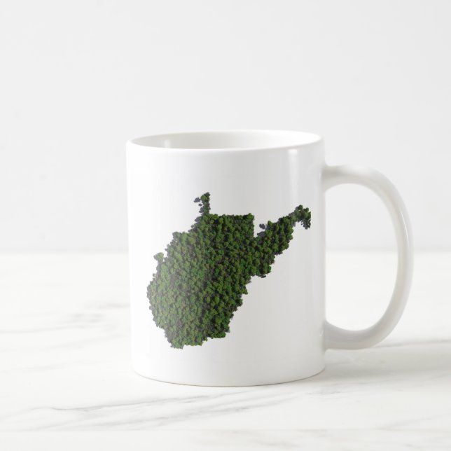 Keep West Virginia Green Coffee Mug (Right)