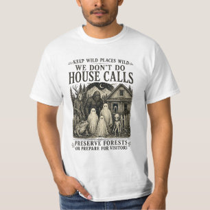 Keep Wild Places Wild Bigfoot Ghost Alien Cryptid T-Shirt