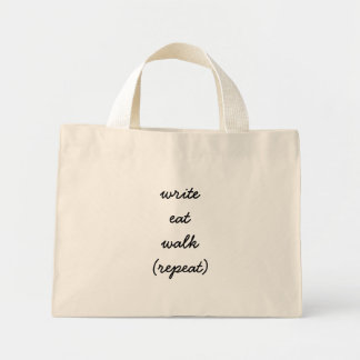 Keep Writing Mini Tote Bag