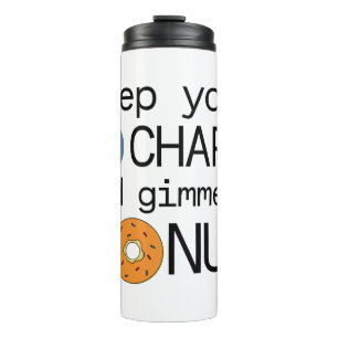 Keep Your (Donut) Chart and Gimme a Donut Thermal Tumbler