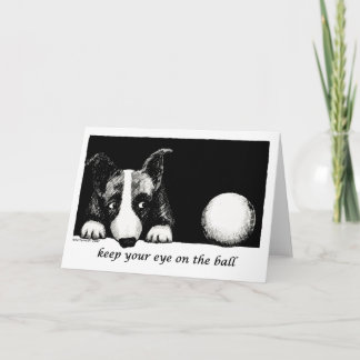 Keep your eye on the ball card