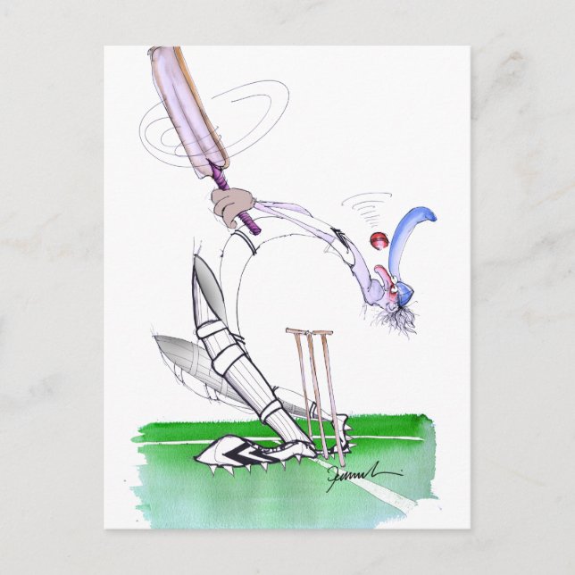 keep your eye on the ball, tony fernandes postcard (Front)