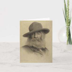 Keep Your Face Towards Sunshine Whitman Note Card
