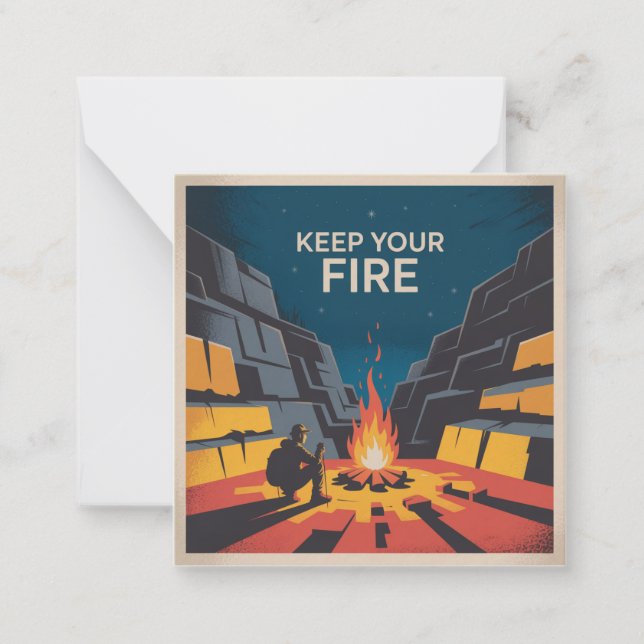 Keep Your Fire Card (Front)