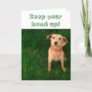 Keep Your Head Up Card
