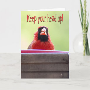 Keep Your Head Up Greeting Card