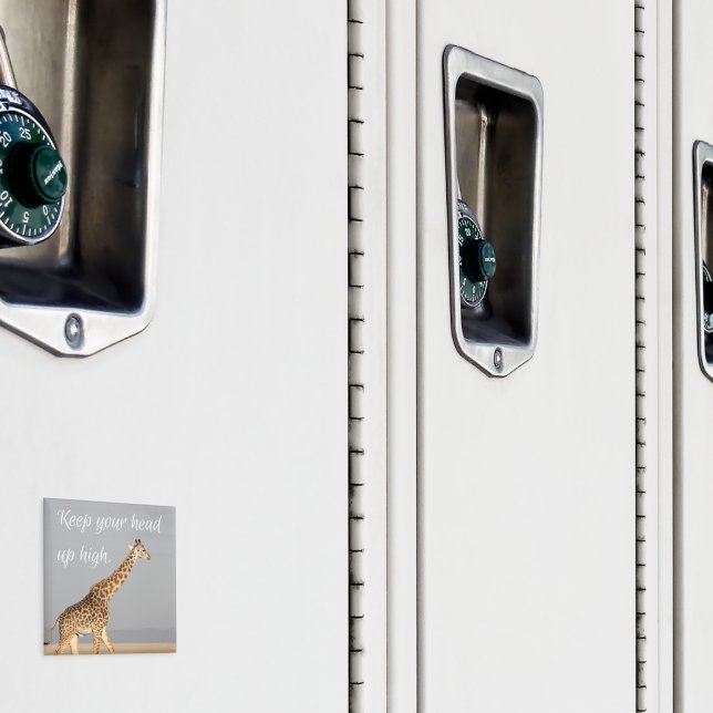 Keep your head up high magnet (In Situ (Locker))