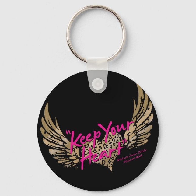 Keep Your Heart key chain (Front)