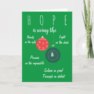 Keep Your Hopes Up Card