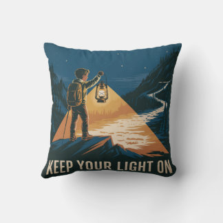 Keep Your Light On Cushion