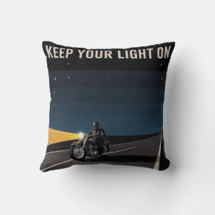 Keep Your Light On Cushion