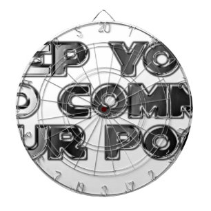 Keep your stupid comments dartboard