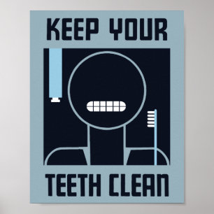 Keep Your Teeth Clean -- WPA Poster