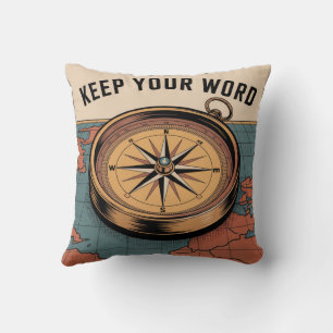 Keep Your Word Cushion