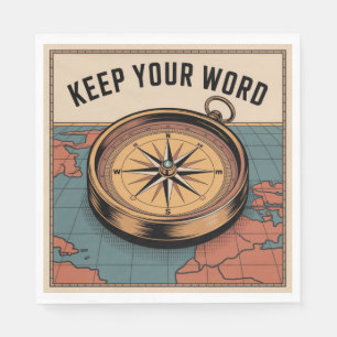 Keep Your Word Napkin