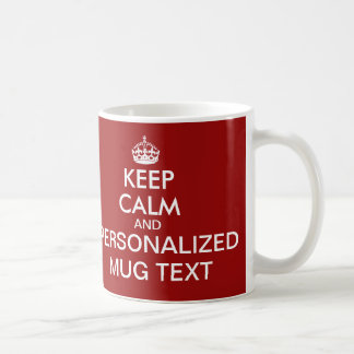 KeepCalm Mugs | Personalizable template