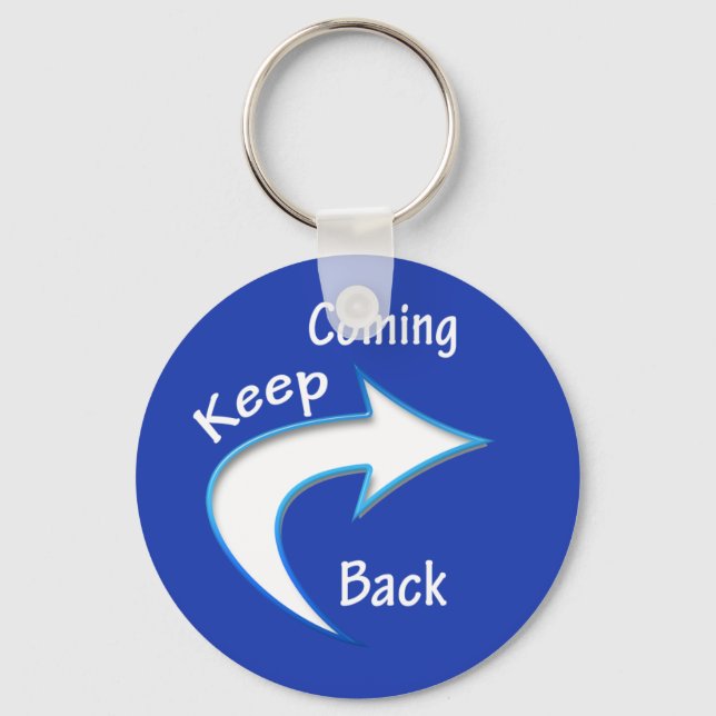KeepComingBack Key Ring (Front)