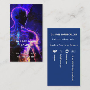 Keeper of Light Energy Figure Business Card
