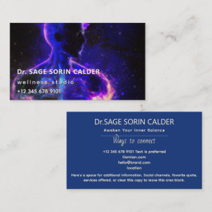 Keeper of Light Energy Figure Business Card