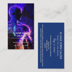 Keeper of Light Energy Figure Business Card