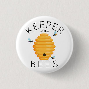 Keeper of the Bees 3 Cm Round Badge