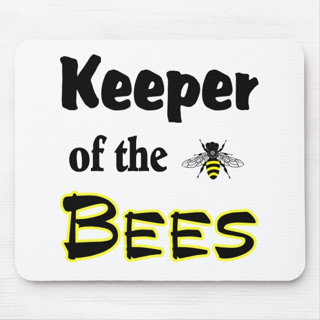 keeper of the bees mouse pad (Front)