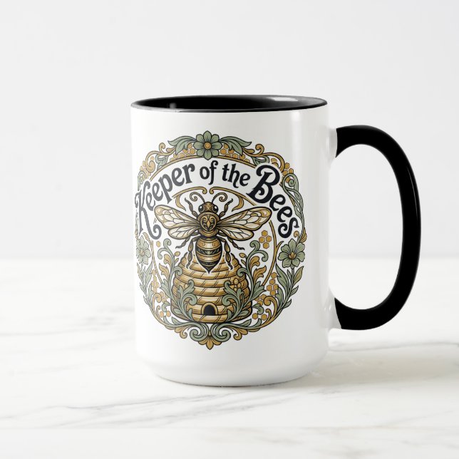 Keeper of the Bees Nouveau Mug (Right)