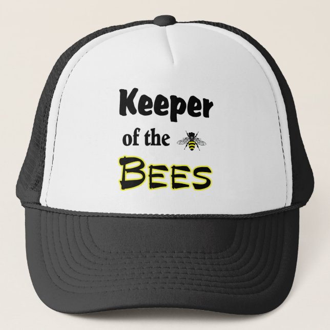 keeper of the bees trucker hat (Front)
