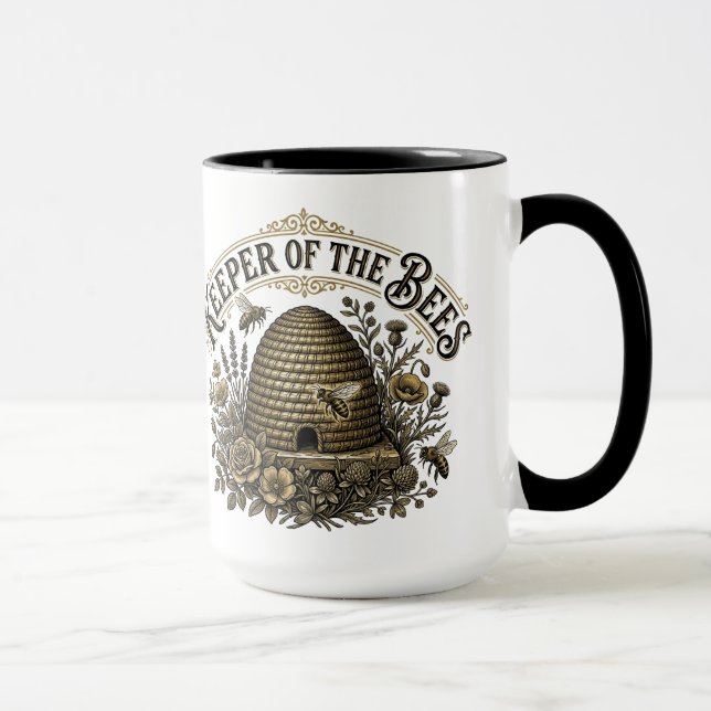 Keeper of the Bees Victorian Mug (Right)