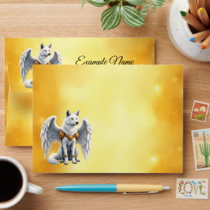 Keeper of the Dawn – The White Winged Wolf. Envelope