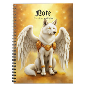 Keeper of the Dawn – The White Winged Wolf. Notebook