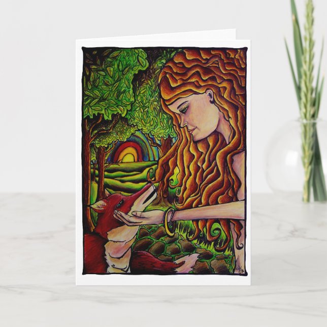 keeper of the fox card (Front)