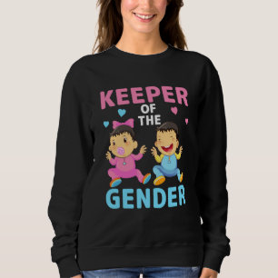 Keeper of the Gender Baby Party Gender Reveal Anno Sweatshirt