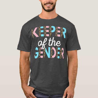 Keeper Of The Gender Baby Shower Gender Reveal Par T-Shirt