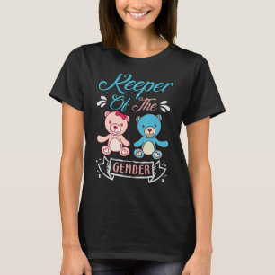 Keeper of the Gender Bears in blue and pink party T-Shirt