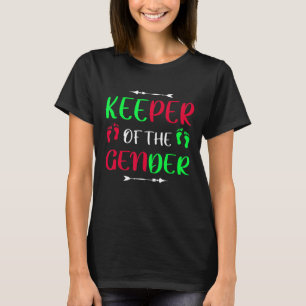 Keeper of the Gender Christmas 2022 Pregnancy Gend T-Shirt