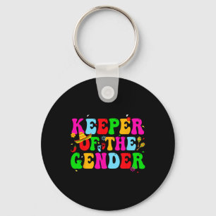 Keeper Of The Gender Cinco De Mayo Retro Mexican B Key Ring