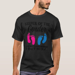 Keeper Of The Gender Coming Soon Boy Team T-Shirt
