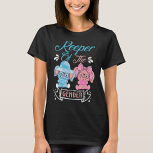 Keeper of the Gender Elephants in blue and pink p T-Shirt