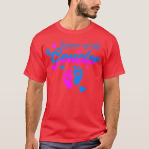 Keeper of the Gender Gender Reveal for Grandma T-Shirt