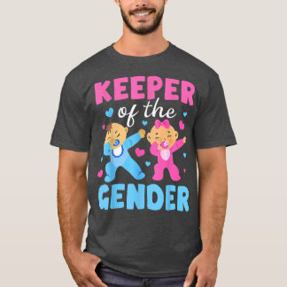 Keeper of the Gender  Gender Reveal Party Idea  T-Shirt