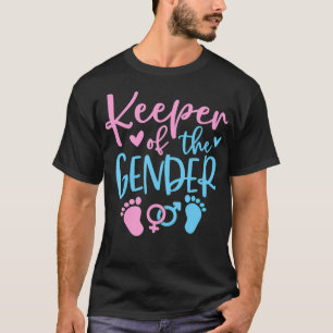 Keeper Of The Gender Pregnancy Announcement Gender T-Shirt