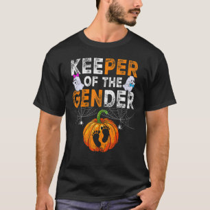 Keeper of the Gender Reveal Baby Halloween Pregnan T-Shirt