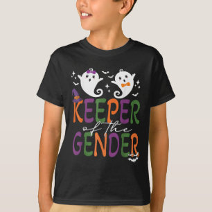 Keeper Of The Gender Reveal Halloween Pregnancy An T-Shirt