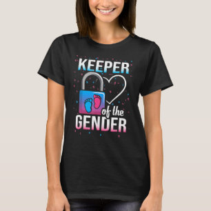 Keeper Of The Gender Reveal Party Baby Shower Idea T-Shirt