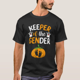 Keeper Of The Gender Reveal Shirts Halloween Ghost