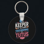 Keeper Of The Gender Touchdowns Or Tutus Gender Ba Key Ring<br><div class="desc">Keeper Of The Gender Touchdowns Or Tutus Gender Ba</div>